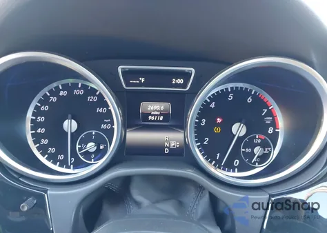 2015 Mercedes-Benz Ml 350 из США, поврежденный, VIN 4JGDA5JB3FA599924